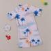 PythJooh Baby Boy Shark Print Rash Guard Swimsuit | Zipper One Piece Beach Swimwear for Boys 0-5 Years | Beige Swimming Outfit - Buy Online on SooperMarket.com