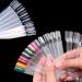 Pack of 100 Transparent Color Charts for Fingernails - Perfect Display for Artificial Nails & Color Cards - Buy Online on SooperMarket.com