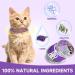 Calming Collar for Cats - Anxiety Relief and Natural Calm Treatment - Adjustable, Waterproof, Pheromone-Infused - 2 Pcs Purple - 60 Day Supply - for Kittens and Medium to Large Cats - Buy Online on SooperMarket.com