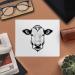 Buy LC00024518 Microfiber Cleaning Cloths for Eyeglasses - Dairy Cow Design 2 Pack | International Shipping Available - Buy Online on SooperMarket.com