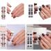 Ruarby Long French False Nails Stick On Nails Nail Gradient Press on Nails DIY Art Accessories Display for Personal Style - Buy Online on SooperMarket.com