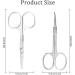 Eastrise Nail Scissors Eyebrow Scissors Professional Multi-Purpose Manicure Curved Blade Scissors for Men and Women Nails Cuticle and Thick Toenails - Buy Online on SooperMarket.com