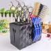 Professional Stylist Scissors Rack Holder Case - Hairdressing Combs Clips Storage Box (Black) - Buy Online on SooperMarket.com