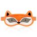 Adorable cooling Eye Mask Gel Eye Mask Reusable Hot Cold Therapy cold eye mask for Post Surgery Puffiness Dark Circles Eye Bags Dry Eyes Migraines with Soft Plush Backing #09 Orange 1