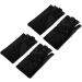 Professional UV Gloves for Nails Full Coverage Finger UV Nail Gloves for Gel Nail Lamp Manicures with Breathable Comfortable Black (Black) One Size - Buy Online on SooperMarket.com