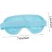 PLAFOPE 1pc Cold Compress Hot Compress Eye Mask Blackout Eye Reusable Eye Cooling Patch Heat Eye Eye Mask Eye Shades for Sleep Eye Mask Heated Eye Patch Compress Eye Pad Sleep Eye Blue 20X10X1CM - Buy Online on SooperMarket.com