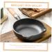 DELURA 1 Set Round Griddle Cookware Egg Frying Pan Mini Egg Pan Mini Pan Steak Frying Pan Pan Breakfast Pan Cooking Utensils Mini Egg Frying Pan Kitchen Supply - Buy Online on SooperMarket.com
