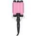 Curling Iron Wand 3 Barrel Curling Iron Wand Adjustable Hair Curler Waver Crimper Hair Styling Tool ( 32mm) Pink 32mm - Buy Online on SooperMarket.com