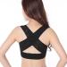 Sgnsvj Ladies Women Adjustable Shoulder Back Posture Corrector Chest Brace Support Belt-Black-L Large