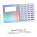 Buy Mikinona False Eyelash Packaging Box | Stylish Lash Holder & Organizer - Empty Cases with Tray & Support Paper (27.5x22cm) for Easy Storage - Buy Online on SooperMarket.com
