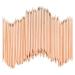 300Pcs Orange Wooden Nail Sticks Wooden Cuticle Pusher Remover Sticks Double Sided Multifunctional Wooden Nail Art Sticks Picking Tools Pedicure Manicure Care Tools 11.5cm (300pcs) 300 Count (Pack of 1)