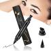 DekRion Winged Eyeliner Stamp  Eyeliner Liquid Liner  Black Eyeliner Waterproof Eyeliner Long-lasting Liquid Eyeliner & Smudgeproof Makeup Eyeliner Quadrilateral Stamp