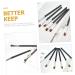 Baluue 100 Pcs Eye Shadow Brush Eye Applicator Salon Makeup Diffuser Thin Eyeliner Brush Artificial Fiber - Buy Online on SooperMarket.com