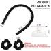 Shop Corated Heatless Curling Band - DIY Silk Hair Curler for Long & Medium Hair - Overnight Curls without Heat - Buy Online on SooperMarket.com