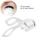 Heated Eyelash Curler 24 Hours Long Lasting Rechargeable Electric Eyelash Curler Curved Design Small and Portable for Travel - Buy Online on SooperMarket.com