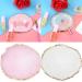 Latrate Gel Polish Holder Set - 2 Pieces Color Mixing Pigment Plate for Nail Art Manicure Tools & Cosmetic Mixing - Buy Online on SooperMarket.com