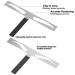 Buy Eyebrow Lineal Stencil | Three-Point Positioning Tool for Perfect Eyebrows | Semi-Permanent Makeup Accessories - Buy Online on SooperMarket.com
