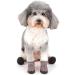Zweitea Breathable Dog Shoes for Small Dogs - Slip-Resistant Reflective Boots with Robust Sole for Chihuahua - Red 5# (1.89x2.09) - Buy Online on SooperMarket.com