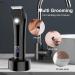 Hatteker Professional Electric Groin Hair Trimmer for Men - Waterproof Body Groomer with Ceramic Blades - Buy Online on SooperMarket.com