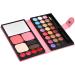 Kioiner 33 Colors Makeup Palette Kit for Girls Women Include Eyeshadow Lipstick Shading Powder Portable Wallet Cosmetic Make up Palette with Mirror and Brushes for Daily Use - Buy Online on SooperMarket.com