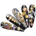 DIY Nails Rhinestones Nail Art Cosmetics Clothes Design Jewels Diamond Accessories Style4 nail rhinestones kit - Buy Online on SooperMarket.com