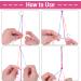 6Pack Plastic Lacing Cord Kit for Bracelets & Keychains in Color A - Buy Online on SooperMarket.com