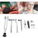 Hammer Diagnostics Kit Temperature Sensor Aluminum Alloy Penlight Tuning Fork Hammer with Storage Case for Patient - Buy Online on SooperMarket.com