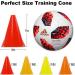 DUNCHATY 40 PCS 7 Inch Plastic Soccer Cones for Agility Training - 4 Colors 40Pack Sports Cones - Buy Online on SooperMarket.com