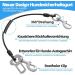 Buy Mi Metty Strap-On Dog Car Leash - Bite-Proof Steel Wire 24 inch/60 cm Red+Blue - Perfect for All Dogs - International Shipping Available - Buy Online on SooperMarket.com