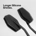 Tooletries Silicone Back Scrubber with Long Handle + Reusable Hook - Charcoal - Buy Online on SooperMarket.com