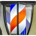 Barber Shop Pole Light Outdoor Vintage Style Red White Blue Strips Rotating Illuminating Hair Salon Hairdressing Sign Light Barber Shop Waterproof Wall Mountable Lamp - Buy Online on SooperMarket.com