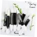 PLAFOPE 50pcs Sponge Dual Eyeshadow Brush Makeup Eyeshadow Brush Kit Eye Shadow The Face Travel Eye Cream M White - Buy Online on SooperMarket.com