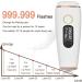 NBHDWF 5 Light Intensity Hair Remover - Laser Treatment for Face Legs Armpits & Bikini Line - International Shipping - Buy Online on SooperMarket.com