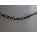 Buy Happiness Hinge Headring Horse Swing 'Black Beauty' - Hand-Sewn Matt Black with Large Glitter Stones | Dark Brown Pony Leather - Buy Online on SooperMarket.com