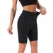 Persit Women's Short Leggings | Opaque Cycling Shorts with Pockets - Black | International Shipping Available - Buy Online on SooperMarket.com