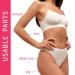 Intimate Hair Removal Gel | Odorless Long-Lasting Cream for Women & Men | At-Home Beauty for Legs Armpits Arms & Bikinizone - Idezek - Buy Online on SooperMarket.com