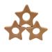 Lovely Cartoon Wood Star Teether Pure Natural Animal Shape Beech Wooden Handmade Pattern DIY Jewelry Making Necklace Pendant (10pcs)