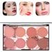Blush Palette Makeup Blush Cream Palette Face Powder Blusher with 8 Blush 42G - Buy Online on SooperMarket.com