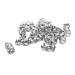 Hair Beads Accessories Free Styling Wide Use 20pcs Beard Beads Vintage Style Smooth Surface for Women