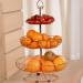 Fruit Basket Bowl 3 Layers Wire Basket Stand Kitchen Countertop Organizer Fruit Vegetable Bowl Fruit Basket Fruit Bowls (Color : Golden) - Buy Online on SooperMarket.com