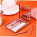 NOLITOY 5pcs Makeup Brush Set with Mirror - Mini Lipstick Kit & Face Powder Brush - Travel-Friendly Pink Cosmetic Tools for Friends & Star Room Decor - Buy Online on SooperMarket.com