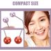 Baluue 2 Pairs Dimple Makers Cheeks Facial Dimple Trainer for Create a Beautiful Smile Natural Dimples Lift Portable Red Purple - Buy Online on SooperMarket.com