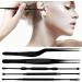 6pcs/set Stainless Steel LED Ear Wax Pickers - Black Earpick Wax Remover Curette Spoon Cleaner Tool - Buy Online on SooperMarket.com