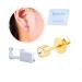2 Pack Self Ear Piercing Gun Kit | Disposable & Easy to Use | No Pain Ear Piercing Tool with Studs (White Gold) - Buy Online on SooperMarket.com