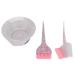 Hair Dye Brush Set - Ergonomic Handle 3 Pack for Home Use (Pink) | Perfect for Vibrant Color Application - Buy Online on SooperMarket.com