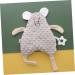 Shop Cabilock Baby Comfort Towel & Soothing Toys for Newborns | Calming Gray Doll 30x15cm | International Shipping Available - Buy Online on SooperMarket.com