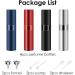 Saiveina 8ml Travel Perfume Atomizer Bottles - Refillable Mini Fragrance Bottles (4 Pack) - Buy Online on SooperMarket.com