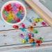 Mini Acrylic Baby Pacifiers - 100 Pcs Birthday Party Decorations & Baby Baptism Favors - Colorful Transparent Mix - Buy Online on SooperMarket.com
