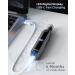 Rechargeable Ear and Nose Hair Trimmer for Men & Women | Professional Eyebrow Trimmer with Digital Display 9000 RPM Motor & Dual-Edge Blades - Efficient Grooming in Grey - Buy Online on SooperMarket.com