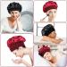 URAQT Satin Sleep Cap 2 Pack - Large Night Head Cover for Women - Soft & Comfortable Sleep Bonnet - Breathable Hair Cap for Long Curly Hair - Best for Night Sleep - Buy Online on SooperMarket.com